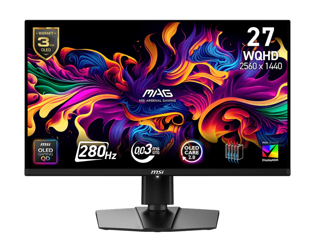 MSI MAG 271QP QD-OLED X28 Gaming-Monitor
