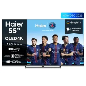 Telewizor Haier H55S80GUX 55″ QLED 4K 120Hz DLG Google TV