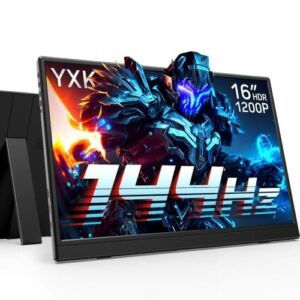 Yxk 16″ 1200p 144Hz HDR IPS Gaming Monitor
