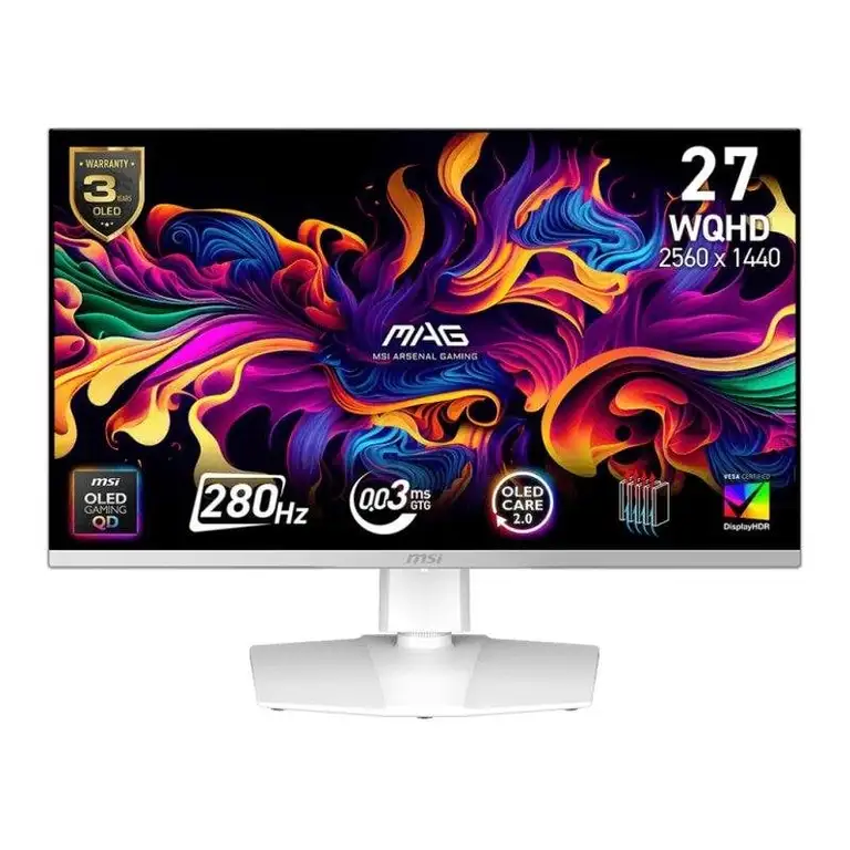Monitor MSI MAG 272QPW QD-OLED X28 26.5″ QHD 280Hz