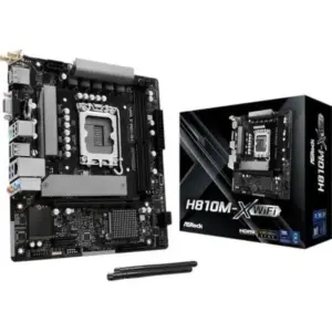 Placa base ASRock H810M-X WiFi para procesadores Intel LGA 1851