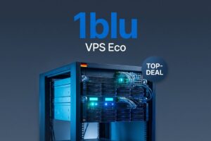 1blu VPS Eco: vServer mit 4 GB RAM ein Jahr