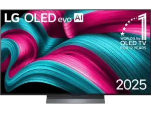TV OLED 48″ LG OLED48C54LA, 4K y procesador AI