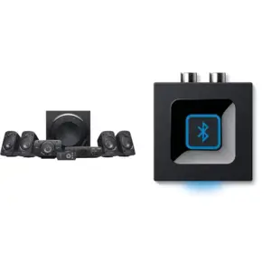 Equipo de sonido 5.1 Logitech Z906 con adaptador Bluetooth