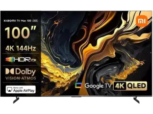 Xiaomi TV Max 100, QLED 4K, 100 pulgadas, 144 Hz