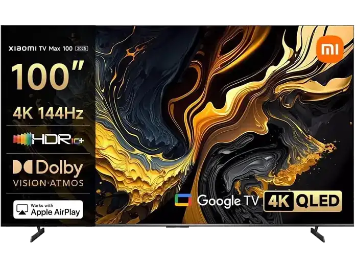 Xiaomi TV Max 100, QLED 4K, 100 pulgadas, 144 Hz