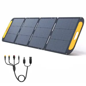 Panel solar plegable de 200W, 43.2V, monocristalino