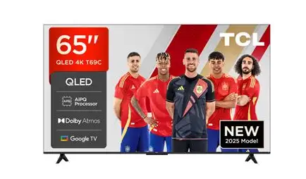 TV inteligente TCL 65T69C QLED 65″ 4K UHD