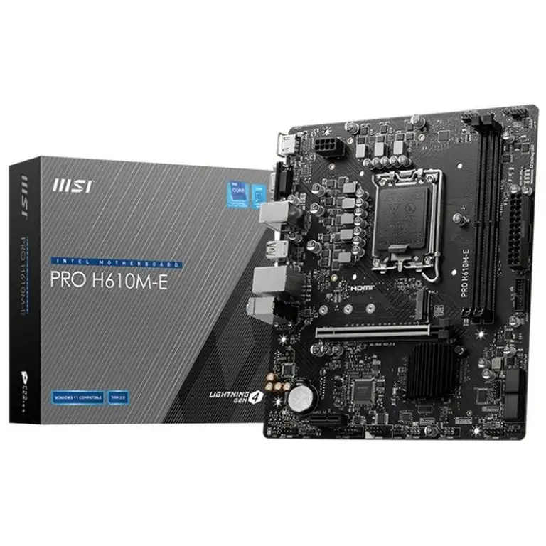 Placa base MSI PRO H610M-E microATX LGA1700