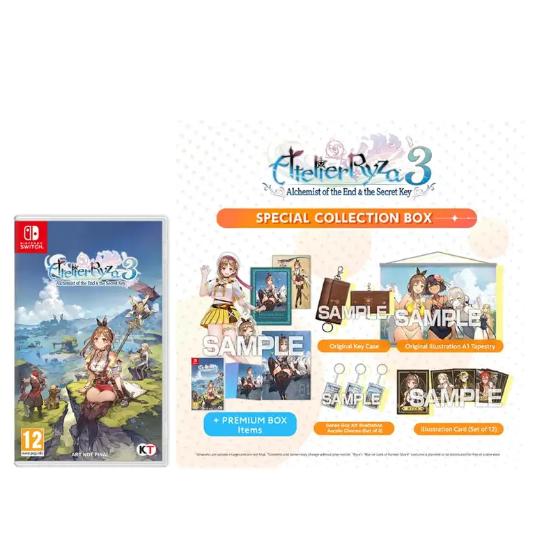 Atelier Ryza 3: Edición especial de la caja (Nintendo Switch)