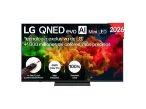 TV QNED Mini LED 65″ LG 65QNED81B6A, UHD 4K, Procesador α7 AI