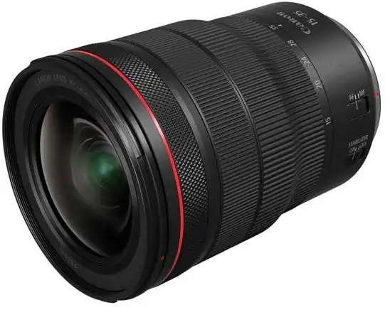 Canon RF 15-35 mm f/2.8 L IS USM, negro