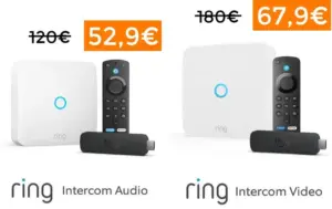 Pack Ring Intercom Audio + Fire TV Stick 4K Plus