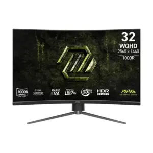 Monitor MSI MAG 325CQPF E18 Curvo de 31,5″ Wide Quad HD 180Hz
