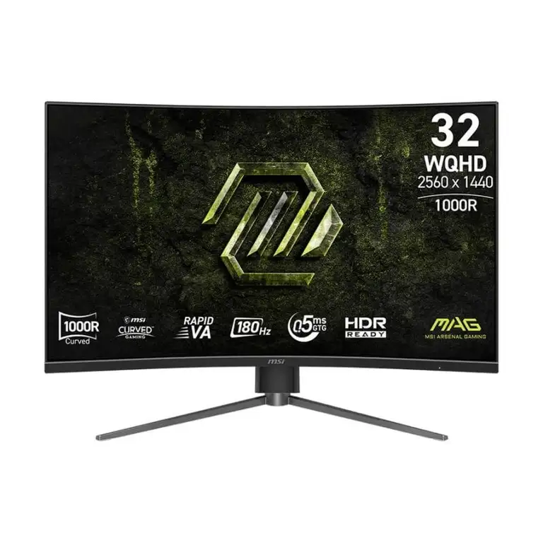 Monitor MSI MAG 325CQPF E18 Curvo de 31,5″ Wide Quad HD 180Hz