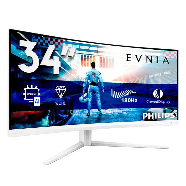 Monitor Philips Evnia 34M2C5501A 34″ WQHD curvo
