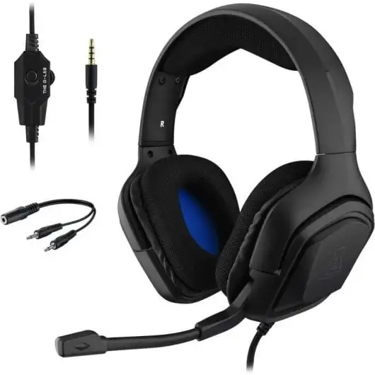 Auriculares gaming The G-Lab Korp Cobalt en oferta