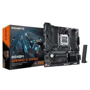 Placa base GIGABYTE B840M Gaming X WIFI6E para Ryzen 9000