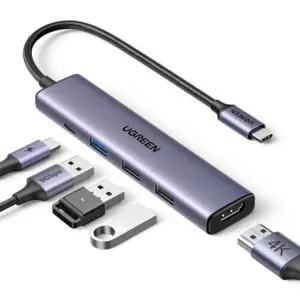 UGREEN Revodok 105 Hub USB-C 5 en 1 Adaptador USB-C a HDMI