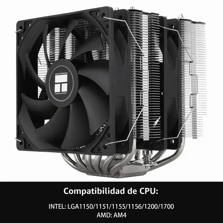 Enfriador de CPU Thermalright Peerless Assassin 120 SE con 6 tubos de calor