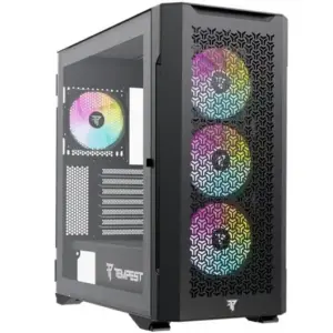 Torre gaming Tempest Airflow Bastion ARGB ATX Negra