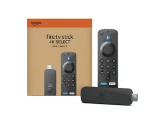 Amazon Fire TV Stick 4K Select (2025) con control de voz Alexa