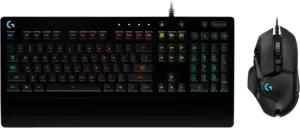 Logitech G502 HERO y G213, combo gaming con teclado RGB