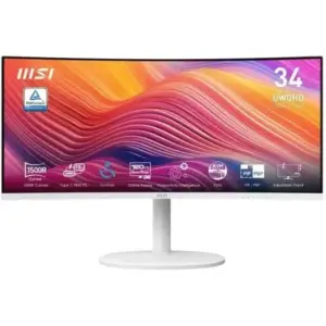 Monitor MSI Modern MD342CQPW 34″ UltraWide QHD 120Hz VA Curvo