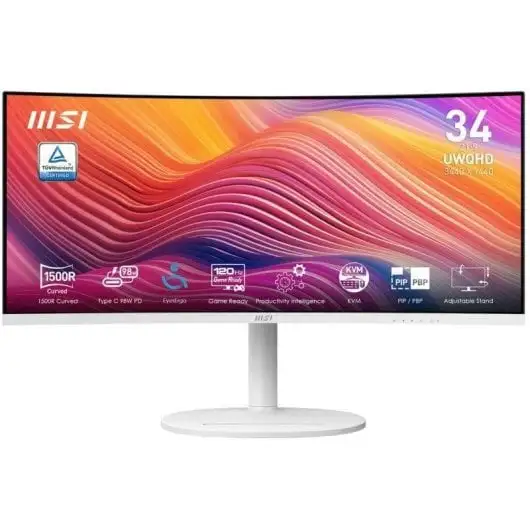 Monitor MSI Modern MD342CQPW 34″ UltraWide QHD 120Hz VA Curvo