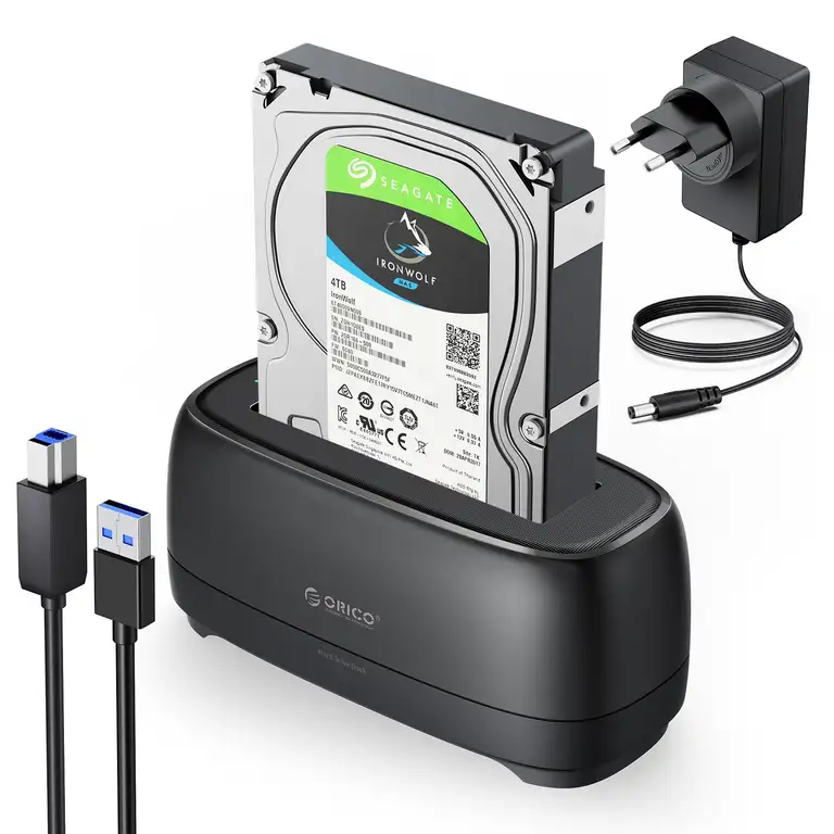 Docking Station ORICO USB 3.0 para discos duros SATA 2,5″ y 3,5″ y SSD