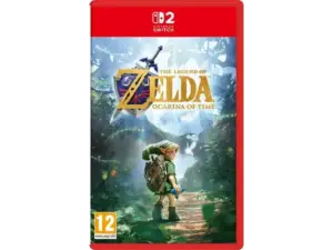 Nintendo Switch 2 The Legend of Zelda: Ocarina of Time – Carátula especial + Pegatinas