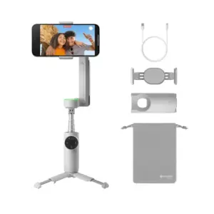 Gimbal Insta360 Flow Pro con soporte para iPhone