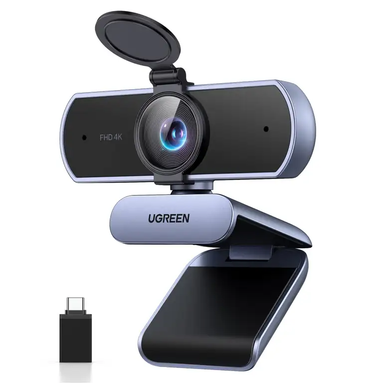 UGREEN FineCam Lite 4K Webcam mit Dual-Mikrofon