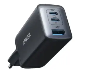 Anker Nano 65W USB C Ladegerät 3-Port PPS für Apple und Samsung