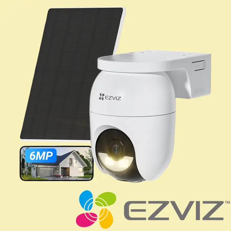 EZVIZ CB8 Lite 6MP PTZ Überwachungskamera mit Solarpanel