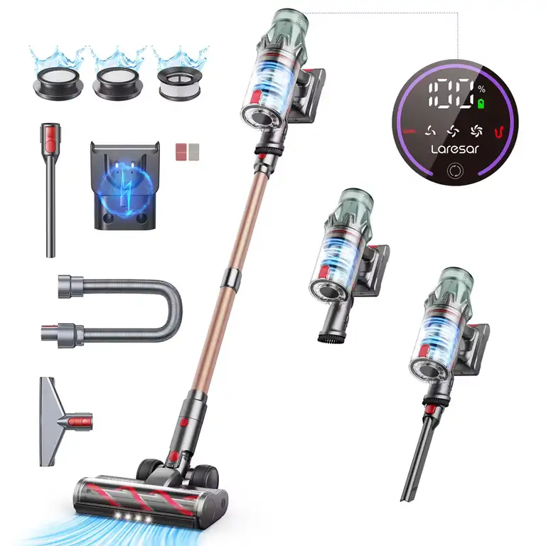 Laresar V7 Pro Staubsauger 600W mit 10 % Rabatt