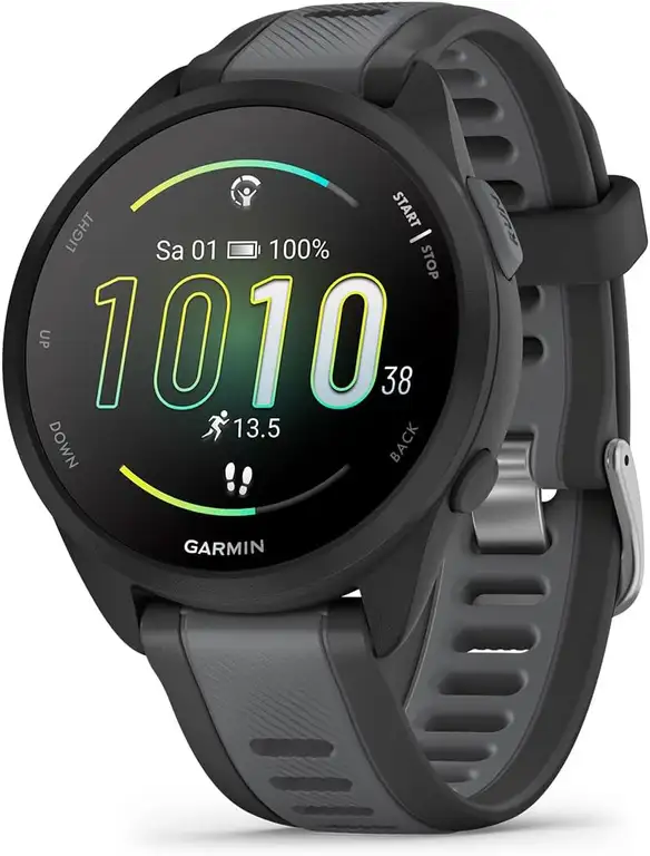 Garmin Forerunner 165 GPS-Smartwatch 43 mm in Schwarz oder Weiß