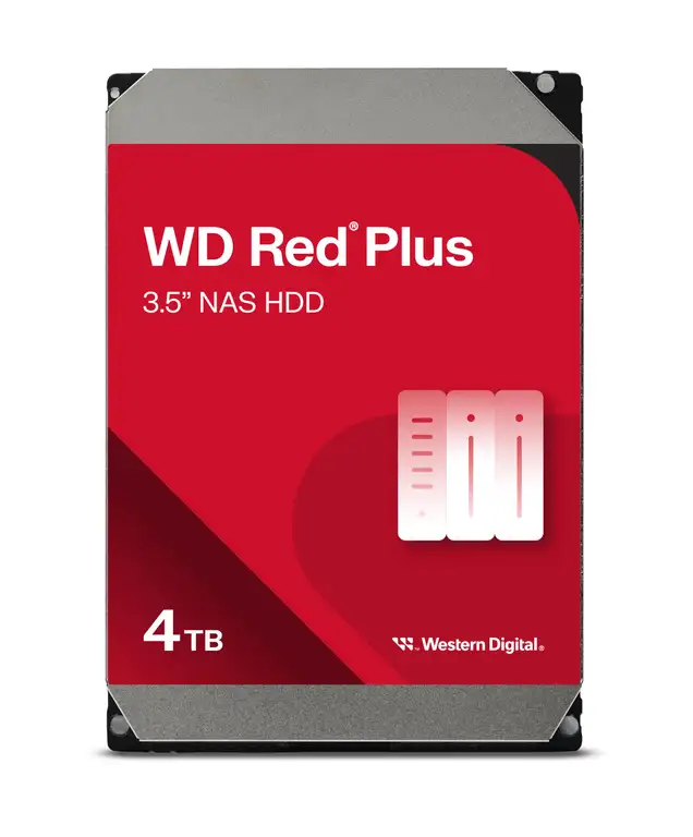 WD Red Plus 4 TB NAS Festplatte für 155,99 €