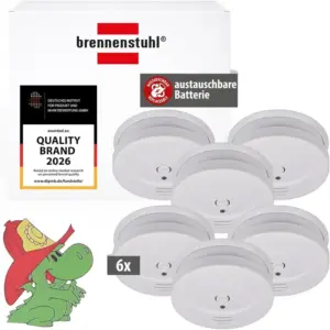 Brennenstuhl Rauchmelder 6-Pack für 31,44 €