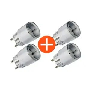 4x Shelly Plug S Gen3 – WLAN-Zwischenstecker