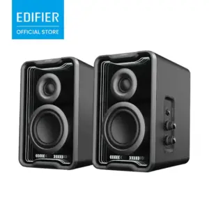EDIFIER QR30 2.0 Desktop-Lautsprecher – Farben: Schwarz oder Weiß (70,99€)