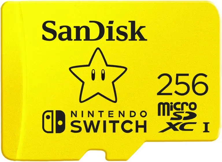 SanDisk 256GB microSDXC Karte für Nintendo Switch