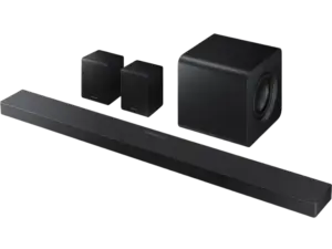 Samsung Q-series HW-QS750F Soundbar mit Subwoofer und Rear-Speakern