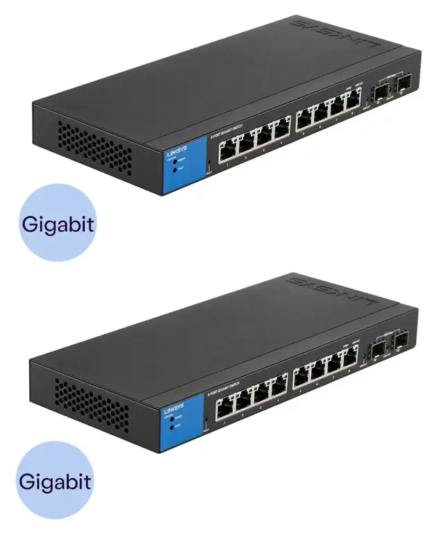 2x Linksys Netzwerkswitch LGS308 für 29,95€ + Versand