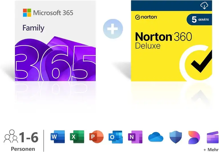 Microsoft 365 Family für nur 89,24 € | 1 Jahr Abo