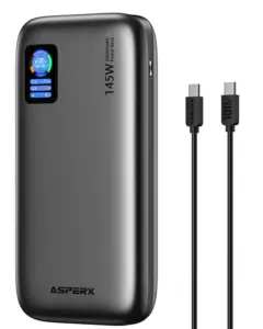 AsperX 100W Powerbank für Laptops (24000mAh) – Rabatt
