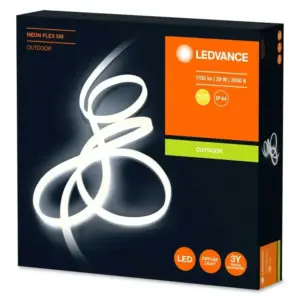 Ledvance LED Neon Flex 5m warmweiß für Innen und Außeneinsatz