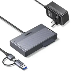 UGREEN 2-in-1 Festplatten-Dock mit USB-A/C