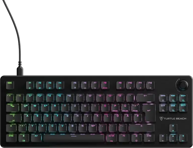 Turtle Beach Vulcan II TKL Black – Gaming-Tastatur mit AIMO RGB