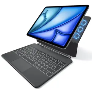 OMOTON Tastaturhülle für iPad Air 13 Zoll mit Trackpad